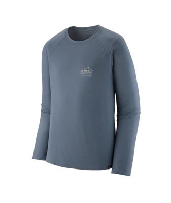 Patagonia Cap Cool Trail Graphic Shirt Heren Unity Fitz: Utility Blue S