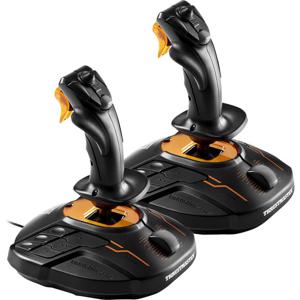 Thrustmaster T.16000M Space Sim Duo Stick Vliegsimulator joystick PC Zwart, Oranje