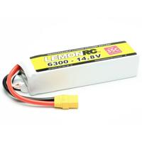 LemonRC LiPo accupack 14.8 V 6300 mAh Aantal cellen: 4 35 C Softcase XT90