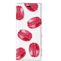 Sony Xperia 5 Flip Style Cover Pink Macarons