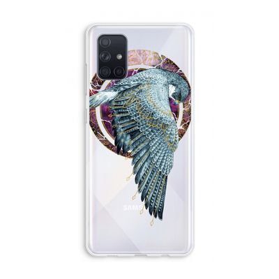 Golden Falcon: Galaxy A71 Transparant Hoesje