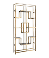 Open kast Magnus brushed goud