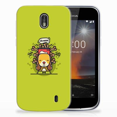 Nokia 1 Telefoonhoesje met Naam Doggy Biscuit Nokia 1 Telefoonhoesje met Naam Doggy Biscuit