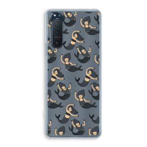 Zeemeermin: Sony Xperia 5 II Transparant Hoesje