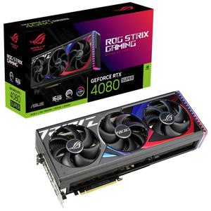 Asus Nvidia GeForce RTX 4080 Super Videokaart Strix Gaming 16 GB GDDR6X-RAM PCIe x16 DisplayPort, HDMI RGB-verlichting