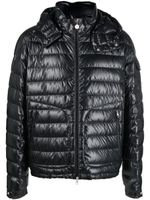 Moncler doudoune à patch logo - Noir - thumbnail