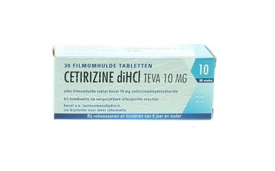 Cetirizine diHCl 10mg