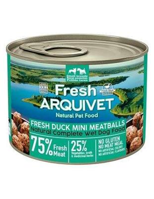 ARQUIVET Fresh Duck Mini Meatballs - nat hondenvoer - 200g