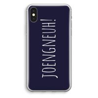 Joengneuh!: iPhone X Transparant Hoesje