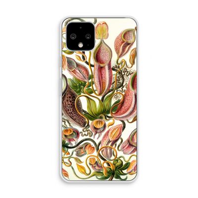Haeckel Nepenthaceae: Pixel 4 Transparant Hoesje