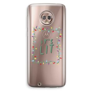 It's Lit: Motorola Moto G6 Transparant Hoesje