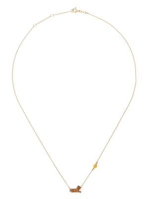 Aliita collier Perrito Pelota en or 9ct à pendentif