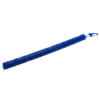 Radiatorborstel - flexibel - kunststof - blauw - 60 cm - verwarmingsborstel