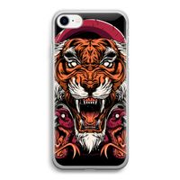 Tiger and Rattlesnakes: iPhone SE 2020 Transparant Hoesje Tiger and Rattlesnakes: iPhone SE 2020 Transparant Hoesje