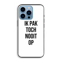 Ik pak nooit op: iPhone 13 Pro Biologisch afbreekbaar hoesje