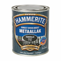 Hammerite Metaallak Hamerslag | Zwart | H160 | 750ml - 5093292