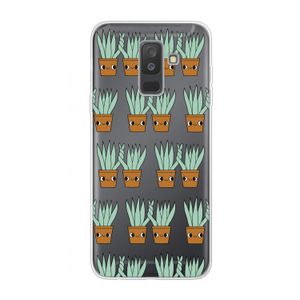 Sansevieria: Samsung Galaxy A6 Plus (2018) Transparant Hoesje