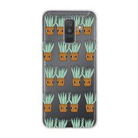 Sansevieria: Samsung Galaxy A6 Plus (2018) Transparant Hoesje