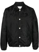 Alexander McQueen veste bomber à fini satiné - Noir