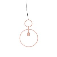 Light & Living - Hanglamp Dorina - 30x4x45 - Roze