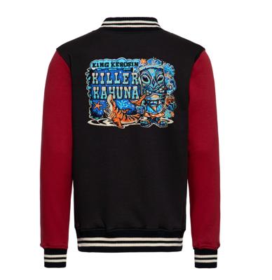 King Kerosin Kahuma College Jacket Black-XXL
