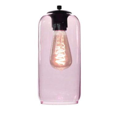 Glas roze Ø 12cm