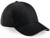 Beechfield CB20 Athleisure 6 Panel Cap - Black/Graphite Grey - One Size