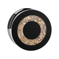 Double Flared Plug met Mother Of Pearl Design Acryl Tunnels & Plugs