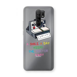 Smile: Xiaomi Redmi 9 Transparant Hoesje