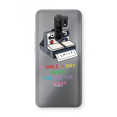 Smile: Xiaomi Redmi 9 Transparant Hoesje