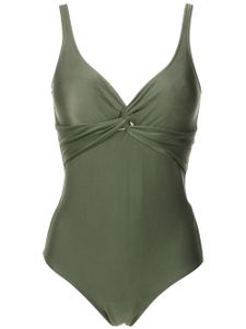 Lygia & Nanny maillot de bain Adriana Liso à détail torsadé - Vert