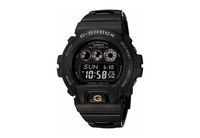 Horlogeband Casio GW-6900BC / GW-M5600 / GW-M5610 Staal Zwart 16mm
