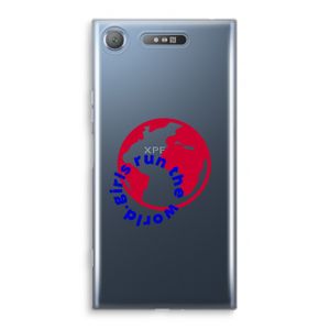 Run The World: Sony Xperia XZ1 Transparant Hoesje