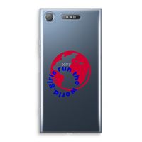 Run The World: Sony Xperia XZ1 Transparant Hoesje - thumbnail