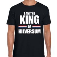 I am the King of Hilversum Koningsdag t-shirt zwart voor heren