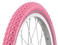 AMIGO Buitenband Ortem Boost 18 x 1.75 (47 355) reflectie lichtroze - thumbnail