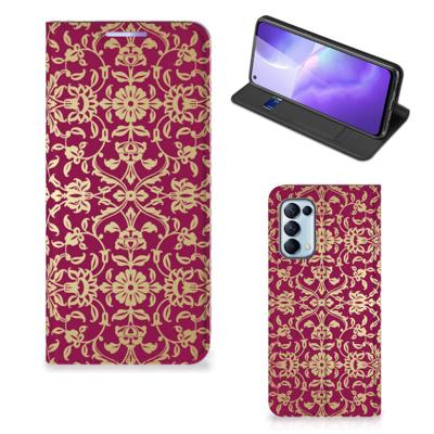 Telefoon Hoesje OPPO Find X3 Lite Barok Pink
