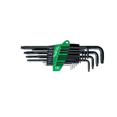 Wiha Binnen-Torx Haakse schroevendraaierset T 5, T 6, T 7, T 8, T 9, T 10, T 15, T 20, T 25, T 27, T 30, T 40, T 50 13-delig