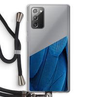 Pauw: Samsung Galaxy Note 20 / Note 20 5G Transparant Hoesje met koord