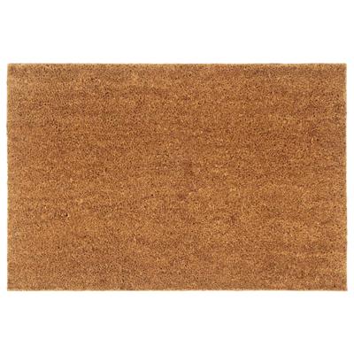 VidaXL Deurmat 60x90 cm getufte kokosvezel naturel