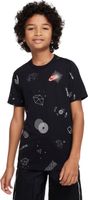 Nike Sportswear T Shirt Jongens Zwart maat XL