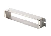 Brievenbusschacht 38-76mm rvs mat