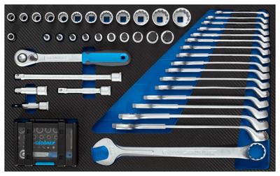 Gedore Gereedschapset | 173-delig | In CT-modules - 3411451
