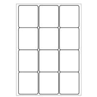 A4 etiketten 63,5 x 72 mm wit 100 vel Sorex