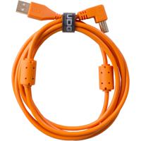 UDG U95004OR audio kabel USB 2.0 A-B haaks oranje 1m