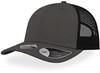 Atlantis AT671 Recy Three Cap - Dark-Grey/Black - One Size