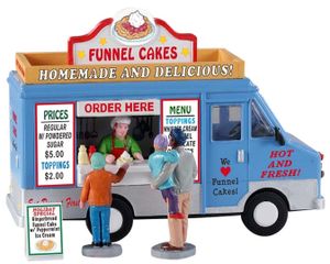 Funnel cakes food truck set of 4 - LEMAX