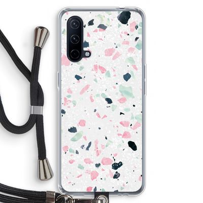 Terrazzo N°3: OnePlus Nord CE 5G Transparant Hoesje met koord