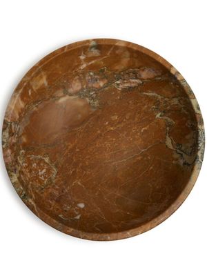 Michael Verheyden assiette Serve Box 33cm en marbre - Marron