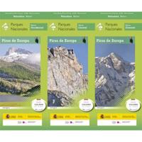 Wandelkaart 6 Picos de Europa NP 3 kaarten ES | CNIG - Instituto Geográfico Nacional
